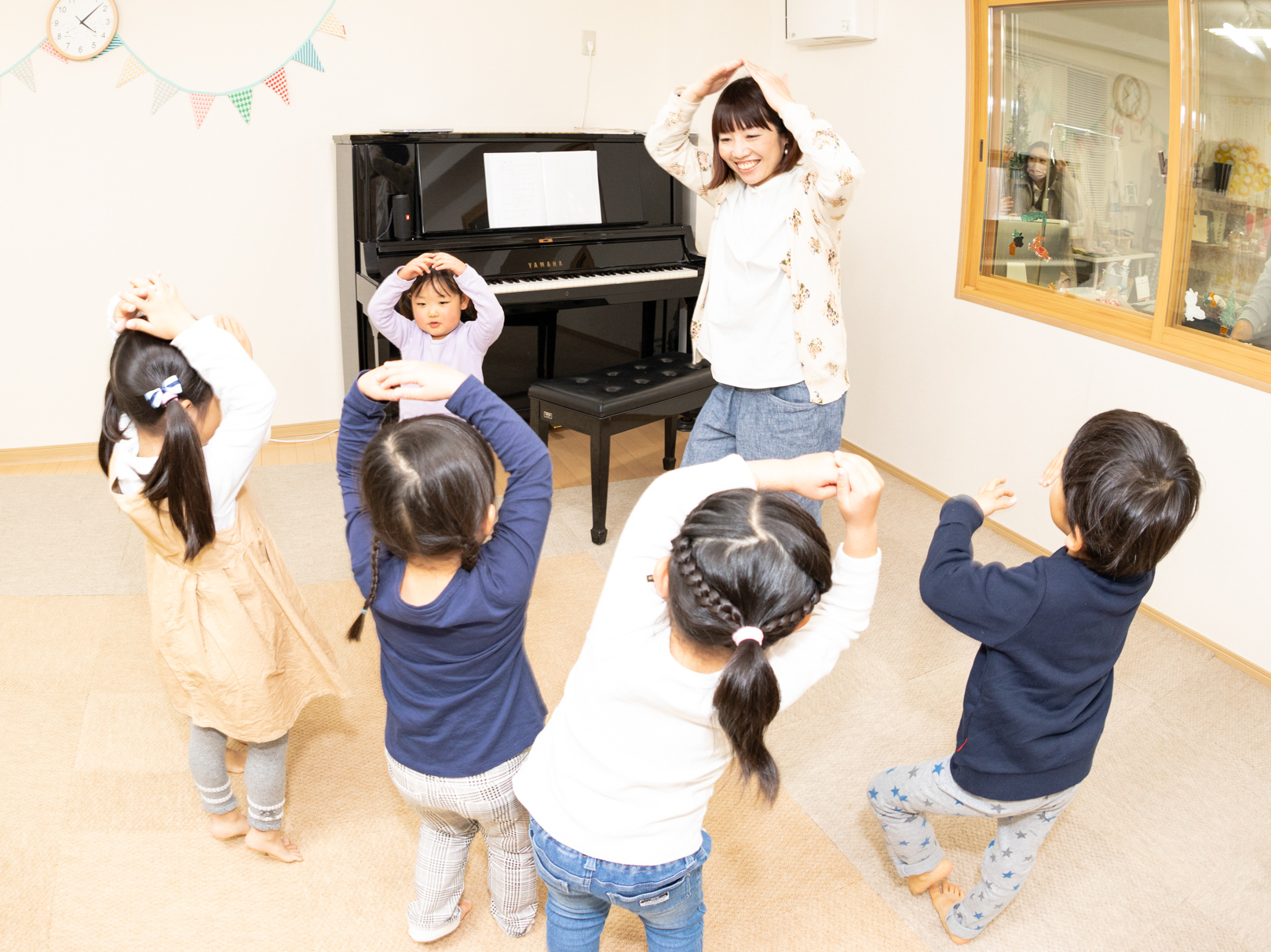 幼児のリトミック